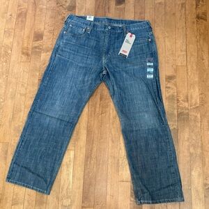 Levi's 569 Loose Straight Denim Jeans - Dark Blue